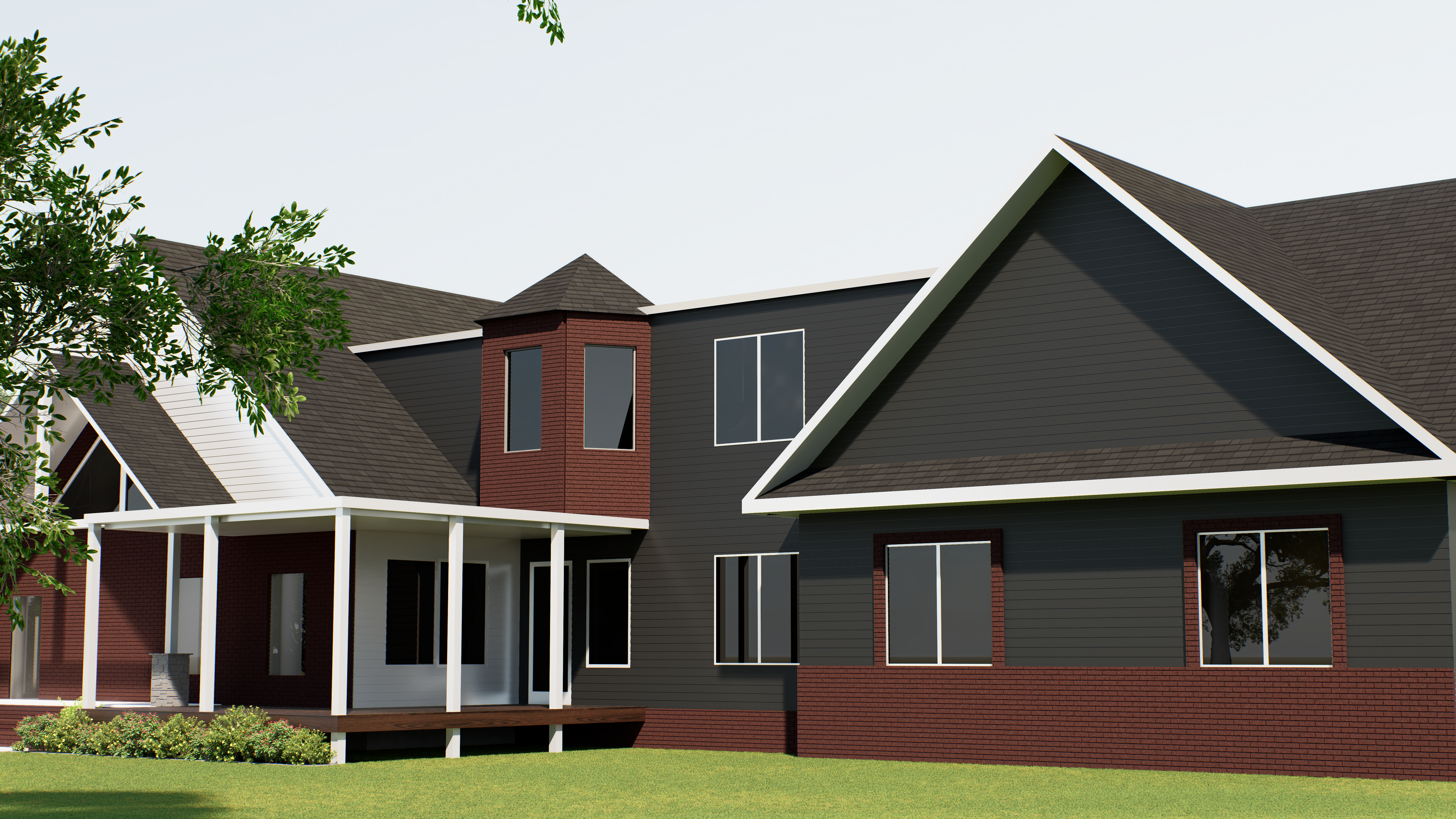 Home addition design detail 2